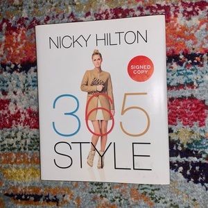 Autographed 365 Style Nicky Hilton Hardback Book